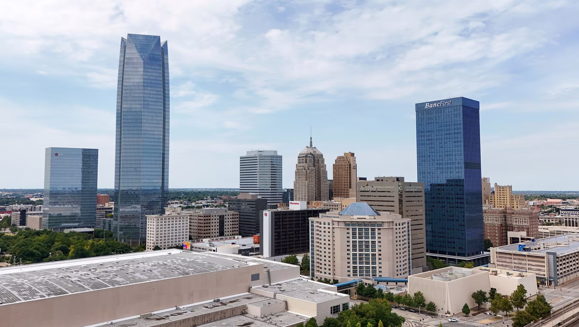 The Oklahoma City skyline